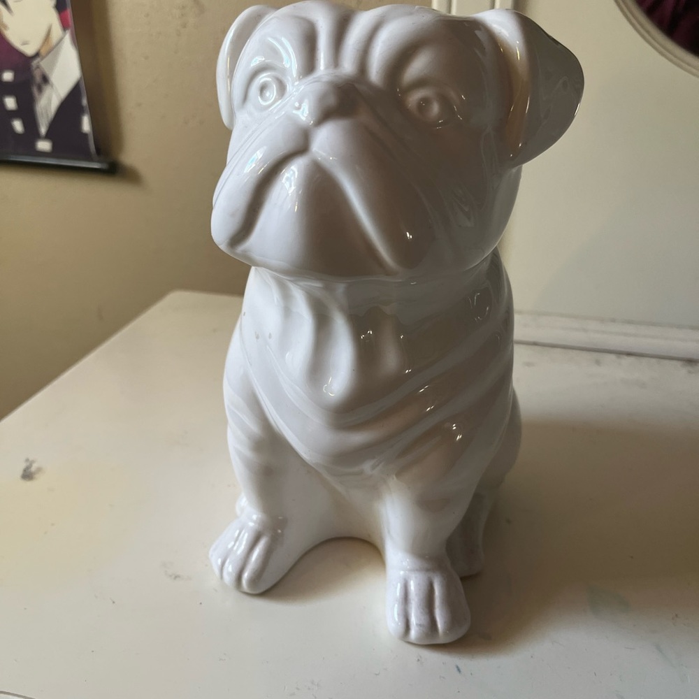 Ceramic dog bank